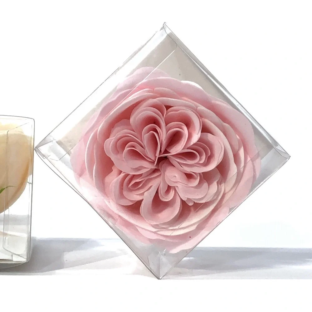 Evergreen Soap Flower Petals in Sweet Rose